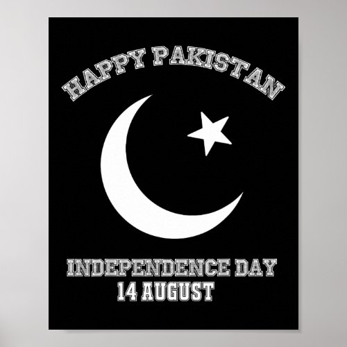 Pakistan Independence Day 14 August  Poster