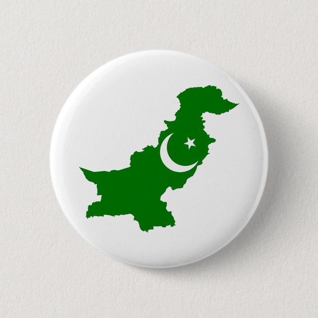 Pakistan Map Button (Front)