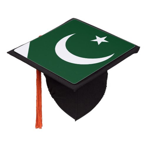 Pakistan  Pakistan Flag _ Students  University G Graduation Cap Topper