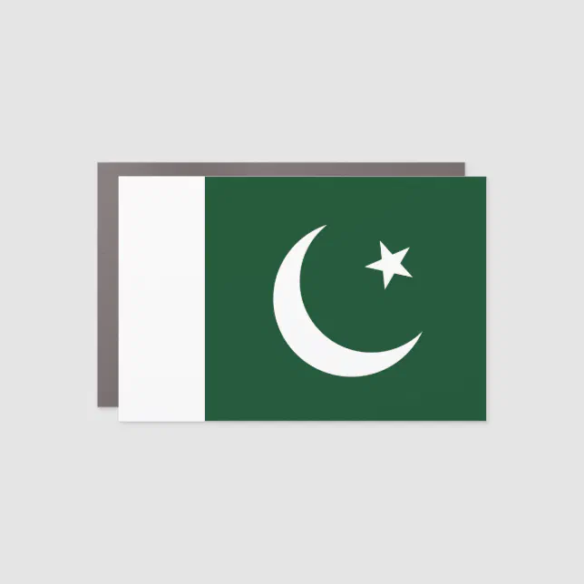 Pakistan R 644 Pakistan (Pakistani) Flag Car Magnet | Zazzle