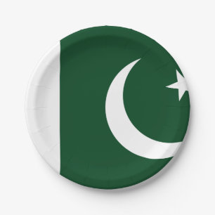 Pakistan (Pakistani) Flag Paper Plates