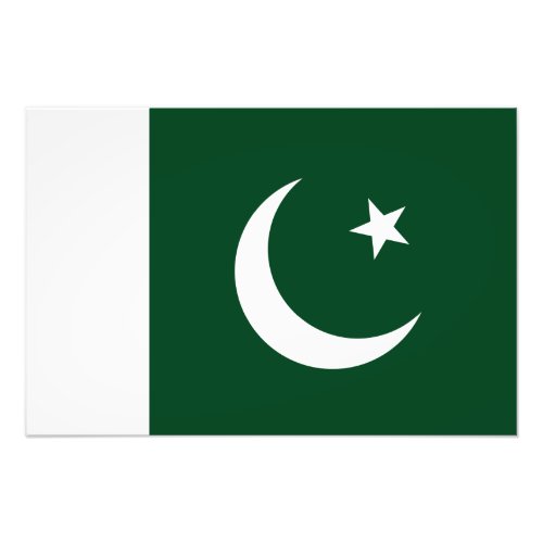 Pakistan  Pakistani Flag Photo Print