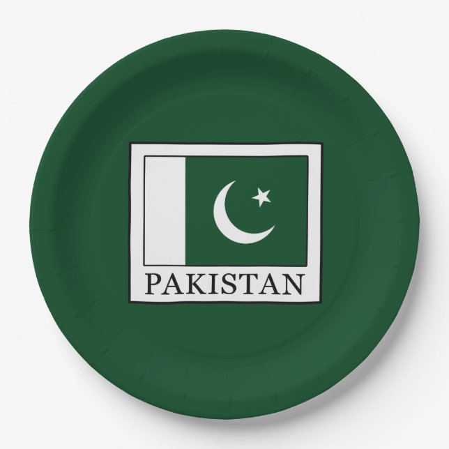 Pakistan Paper Plates (Front)