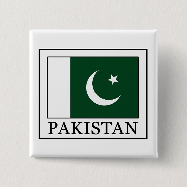 Pakistan Pinback Button (Front)