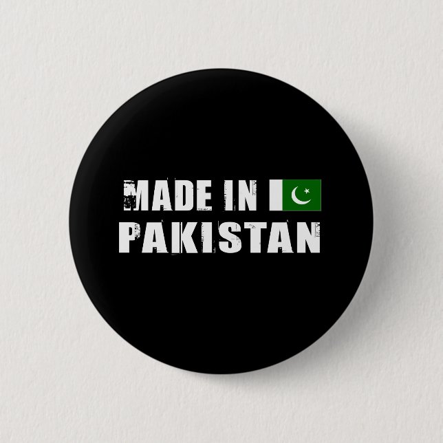 PAKISTAN PINBACK BUTTON (Front)
