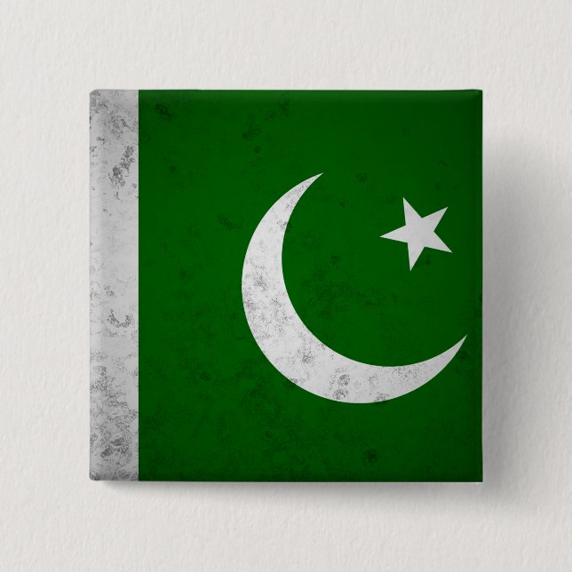 Pakistan Pinback Button (Front)