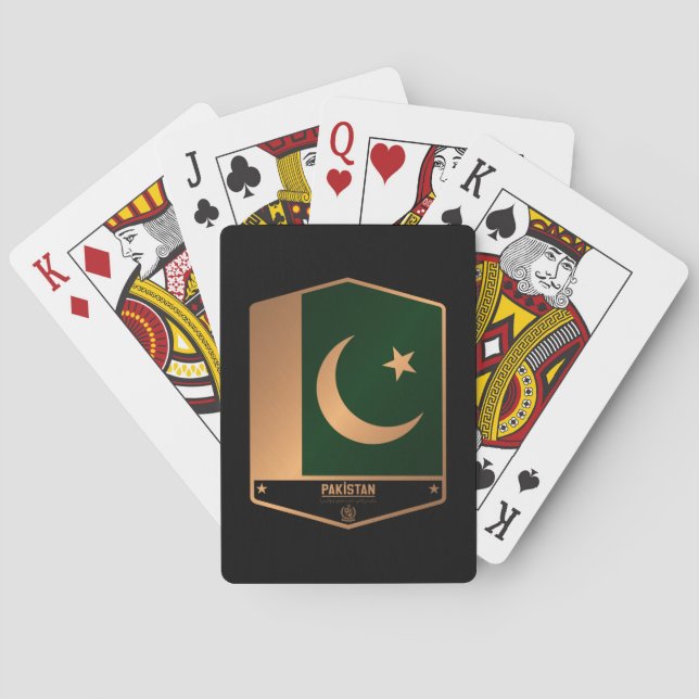 Pakistan Poker Cards (Back)