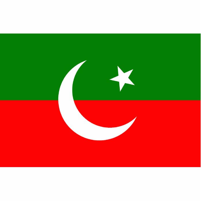 Pakistan Tehreek E Insaf, Colombia flag Photo Cutouts