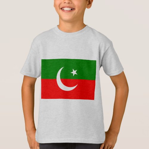 Pakistan Tehreek E Insaf Colombia flag T_Shirt