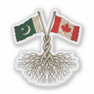 Pakistani-Canadian Sticker