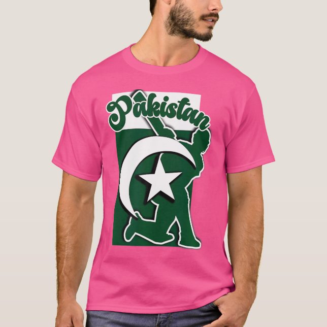 Pakistani Cricketers T-Shirt (Front)