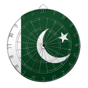 Pakistani Flag Dartboard