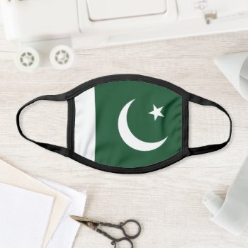 Pakistani Flag Face Mask by maxiharmony at Zazzle