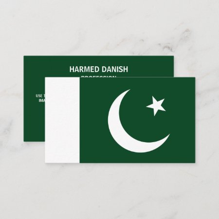 Pakistani Flag, Flag Of Pakistan Business Card