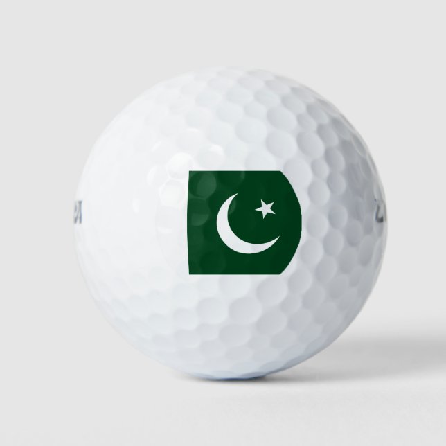 Pakistani Flag Golf Ball (Front)