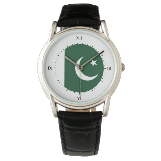 Pakistani flag watch (Front)