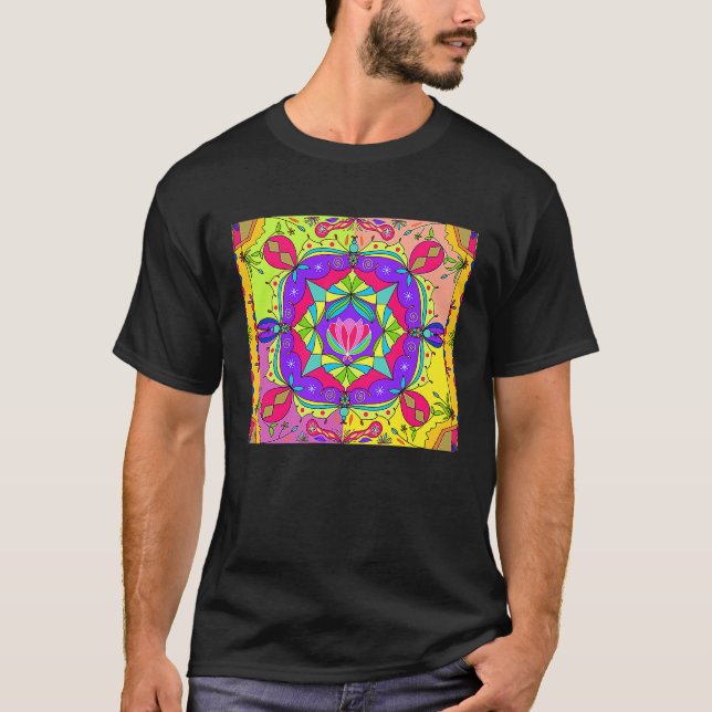 Pakistani Truck Aesthetic India South Indian Desi  T-Shirt (Front)