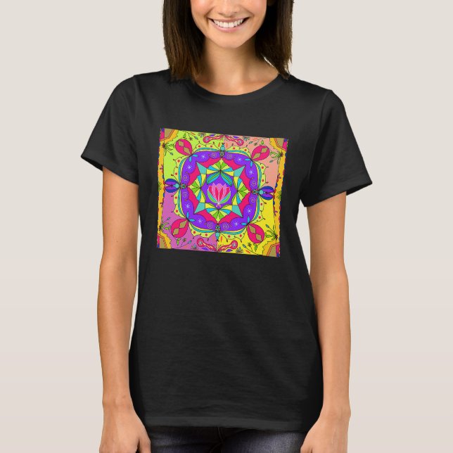 Pakistani Truck Aesthetic India South Indian Desi  T-Shirt (Front)