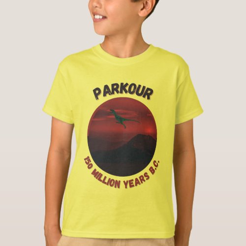 Pakour dinosanurus The beginning T_Shirt