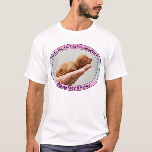 PAL Puppy in Hand T_Shirt