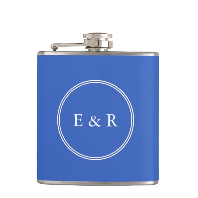 Palace Blue - Spring 2018 London Fashion Trends Flask (Front)
