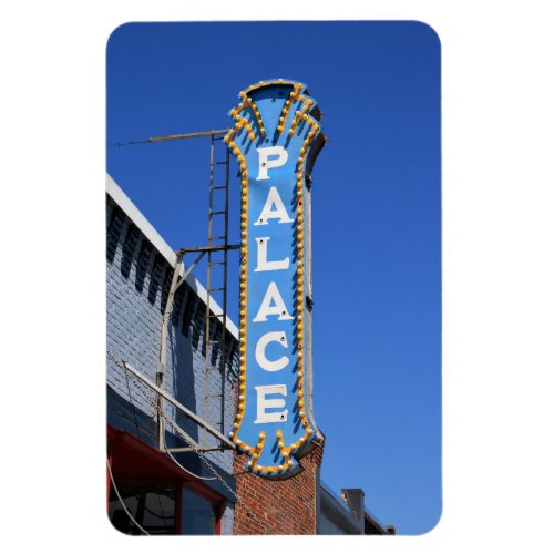 Palace Movie Theater Vintage Sign Photo Magnet