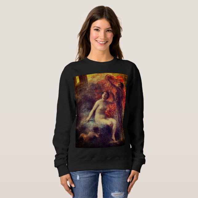 Palace of Aurora Symbolist Art Sweatshirt (Front Full)