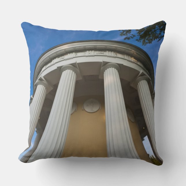 Palace of Czar Paul I, Temple of Friendship Throw Pillow (Front)