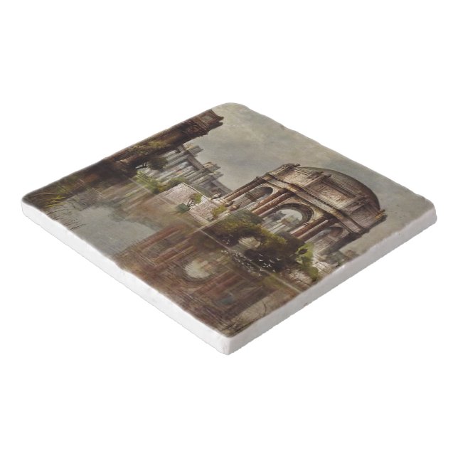 Palace of Fine Arts Painting Trivet (Corner)