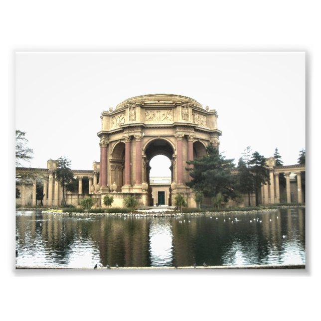Palace of Fine Arts Photo Print (Front)
