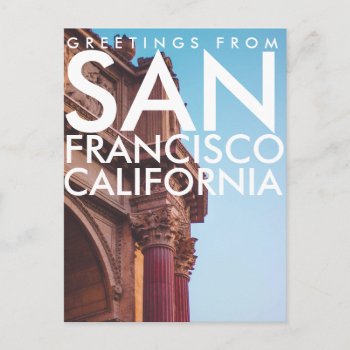 Palace Of Fine Arts  San Francisco  California Postcard by TwoTravelledTeens at Zazzle