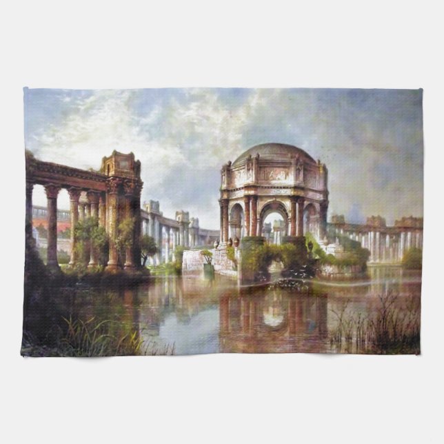 Palace of Fine Arts San Francisco Towel (Horizontal)