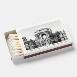 Palace of Fine Arts San Francisco Wedding Matchboxes