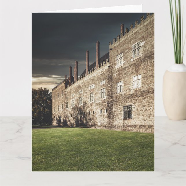 Palace of the Duques of Braganza Thank You Card (Front)