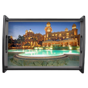 Palace Of The Lost City Hotel And Swimming Pool Serving Tray