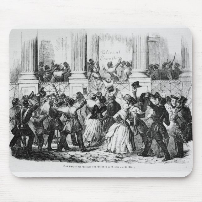 Palace of the Princes of Prussia in Berlin Mouse Pad (Front)
