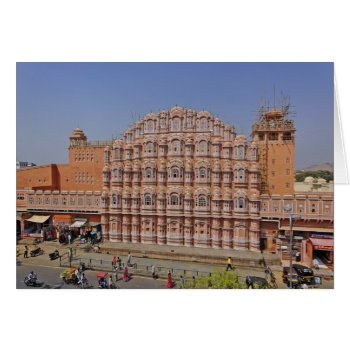 Palace Of The Winds (hawa Mahal)  Jaipur  India  by takemeaway at Zazzle