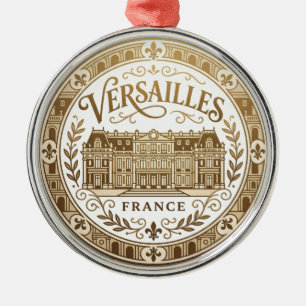 Palace of Versailles France Metal Ornament