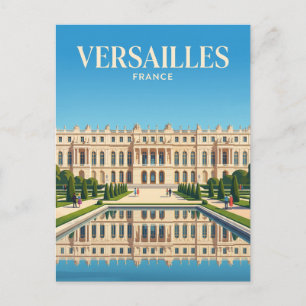 Palace of Versailles France Postcard