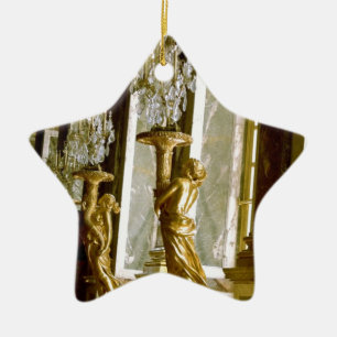 Palace of versailles Hall of mirrors Golden statue Ceramic Ornament