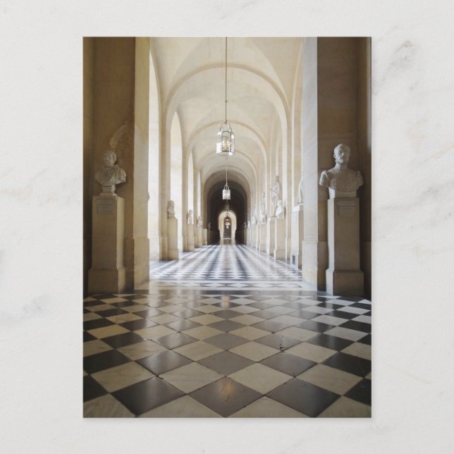 Palace of Versailles Paris France Photo Postcard (Front)