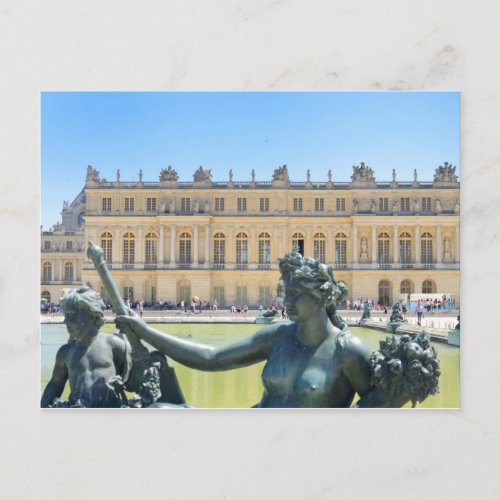 Palace of Versailles Paris France Postcard