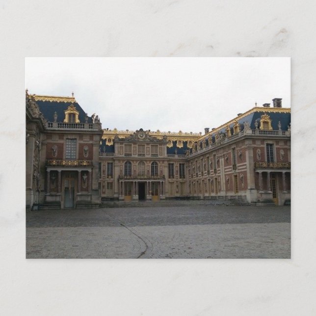 Palace of Versailles Post Card (Front)
