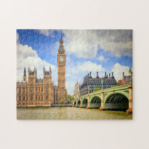 Palace of Westminster Bridge London Jigsaw Puzzle