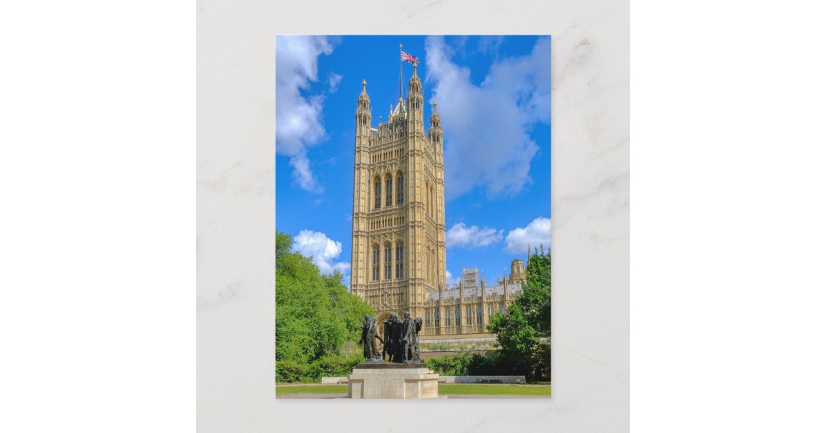 Palace of Westminster, London Postcard | Zazzle