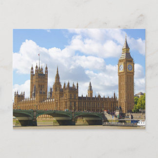 Palace of Westminster  Postcard