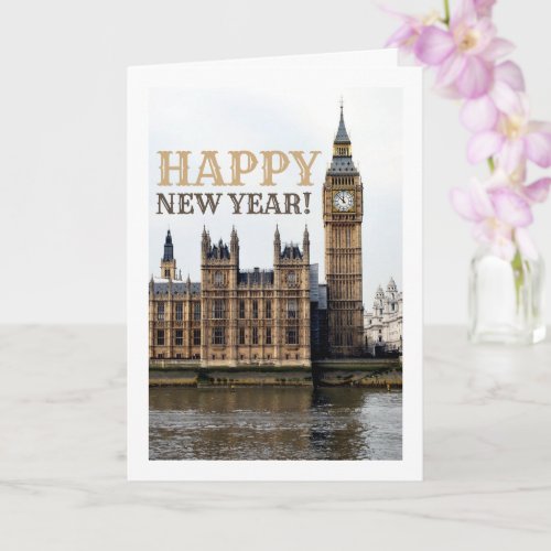 Palace of Westminster River View London England Card