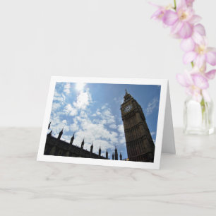 Palace Of Westminster, The Elizabeth Tower, London Card