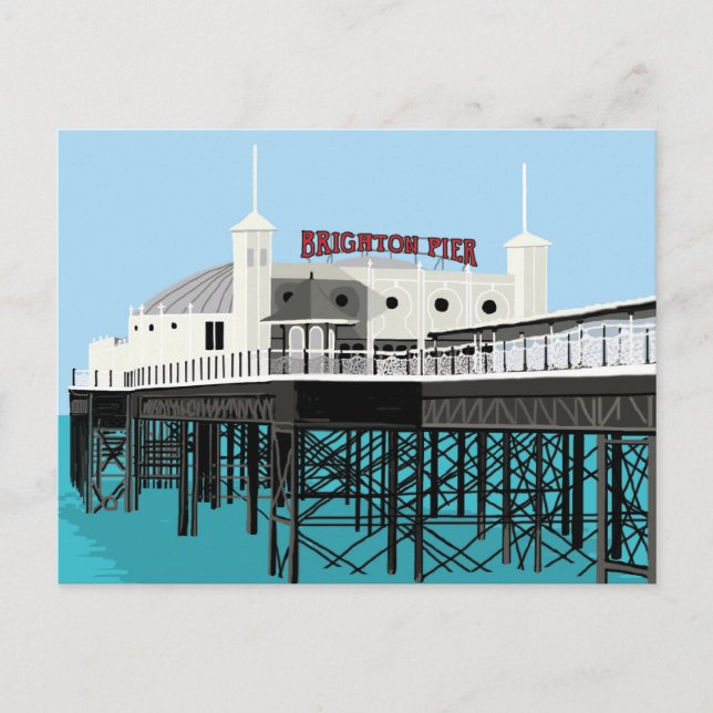 Palace Pier Brighton Postcard (Front)