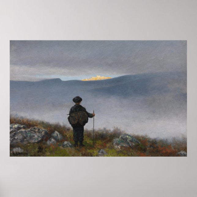 Palace Shimmered Like Gold Poster (Front)